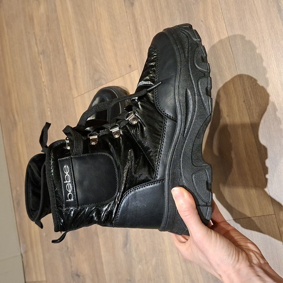 Bebe Sport Women's "Jadah" Y2K Quilted Winter Puffer/Moon Boots (Size 7) - Picture 3 of 9